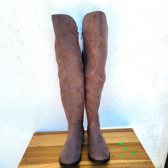 STYLE & CO. WOMENS HAYLEY  KNEE HIGH BOOTS SIZE 6 - Picture 7 of 16